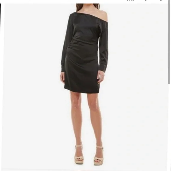 wayf one shoulder dress One Shoulder Dress-Medium WHIF Clothing Boutique